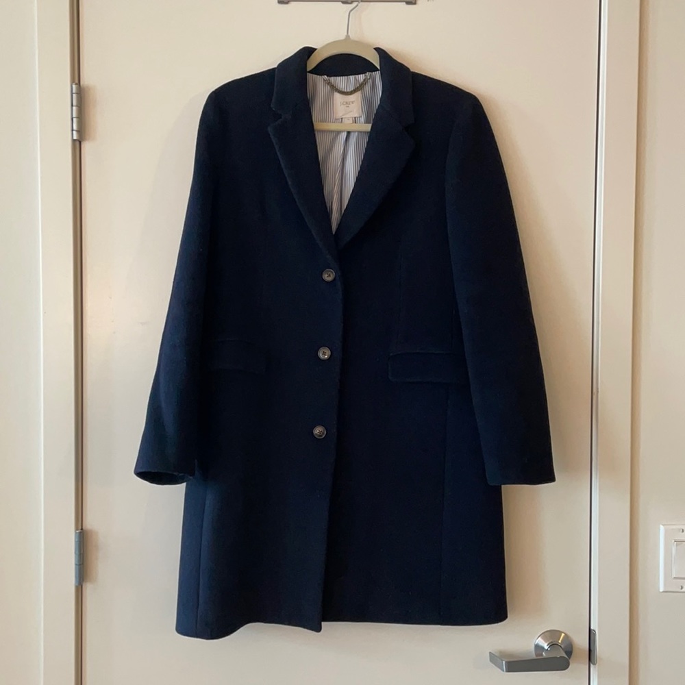 J Crew Wool Top Coat